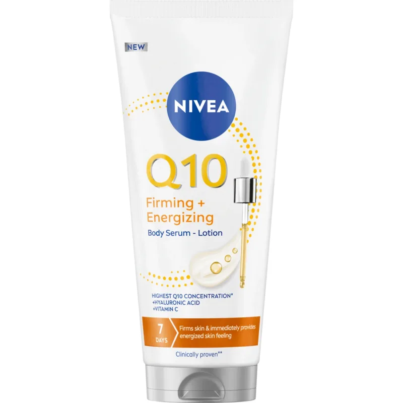 Nivea Q10, ser de corp-balsam, fermitate + energizant, 200 ml — preț și oferte