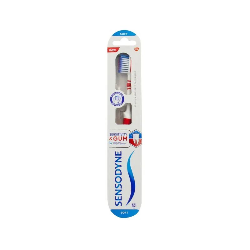 Periuta de dinti Sensitivity & Gum Soft Sensodyne, 1 bucata, Gsk — preț și oferte