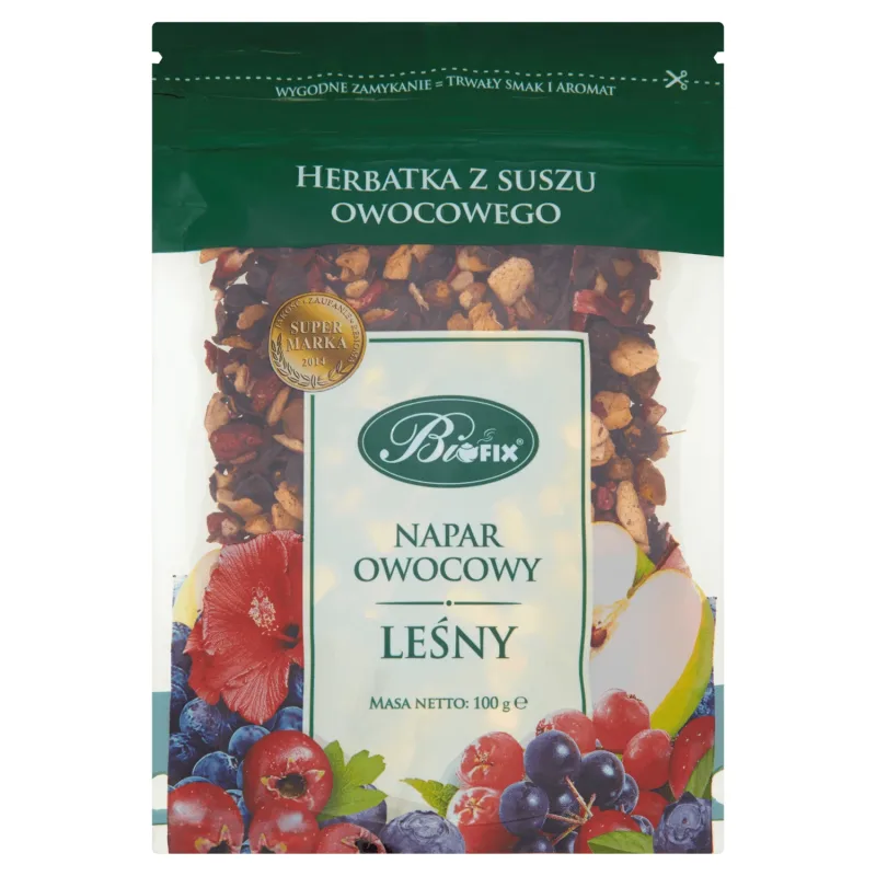 Bi Fix Infuzie de fructe de pădure, ceai de fructe uscate, 100 g — preț și oferte
