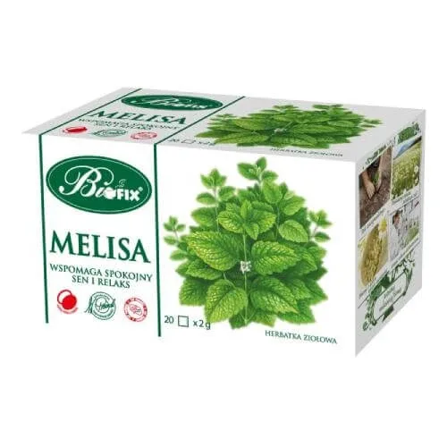BiFix Express ceai de plante Melissa, 20x2g — preț și oferte