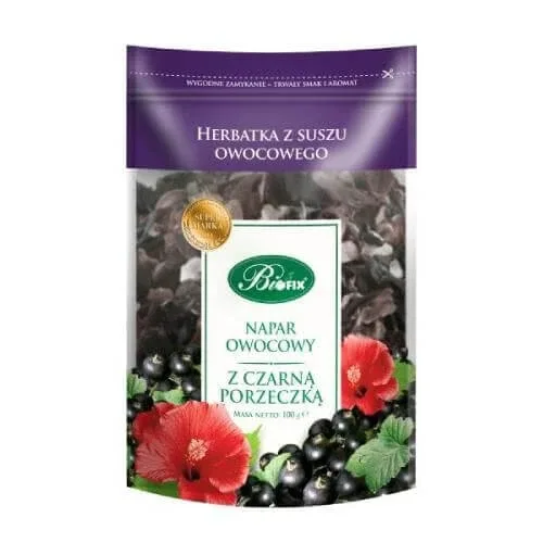 BiFix Infuzie de fructe cu coacăze negre, 100g — preț și oferte