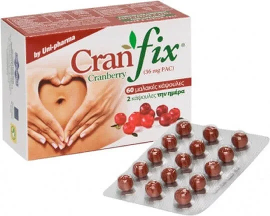 UNI-PHARMA Cranfix 60 x 1 capsule moi — preț și oferte