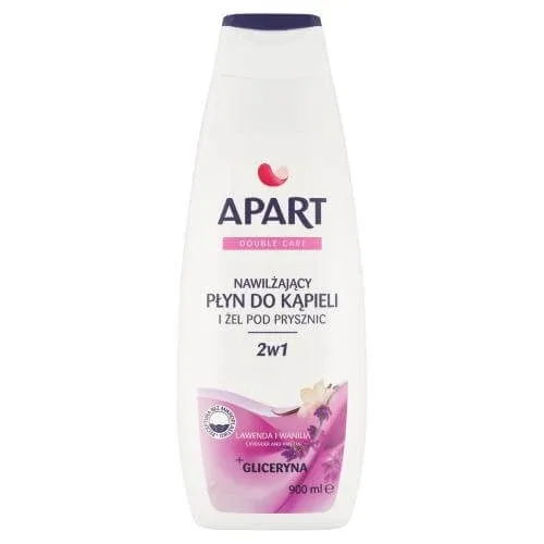 APART Loțiune de baie hidratantă și gel de duș 2în1 Lavandă și vanilie, 900ml — preț și oferte