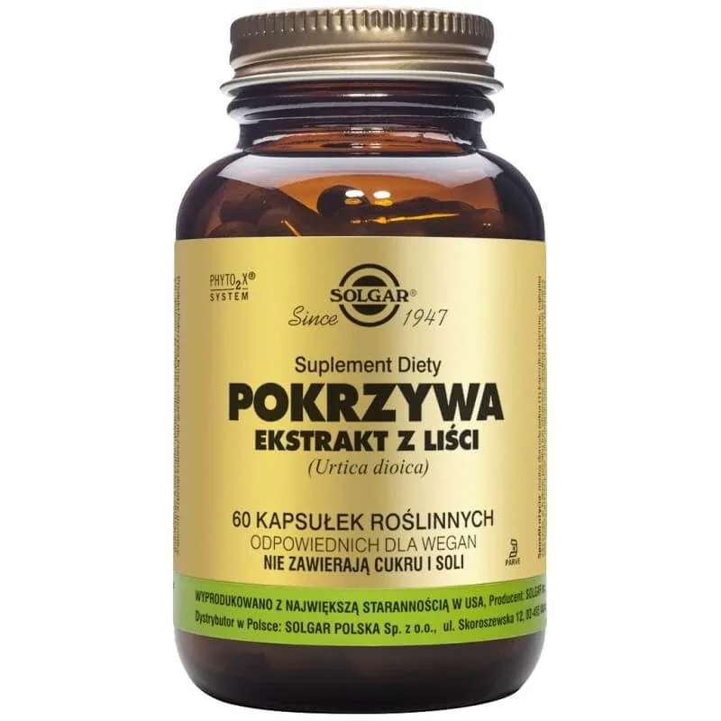 Solgar Nettle 60 capsule — preț și oferte