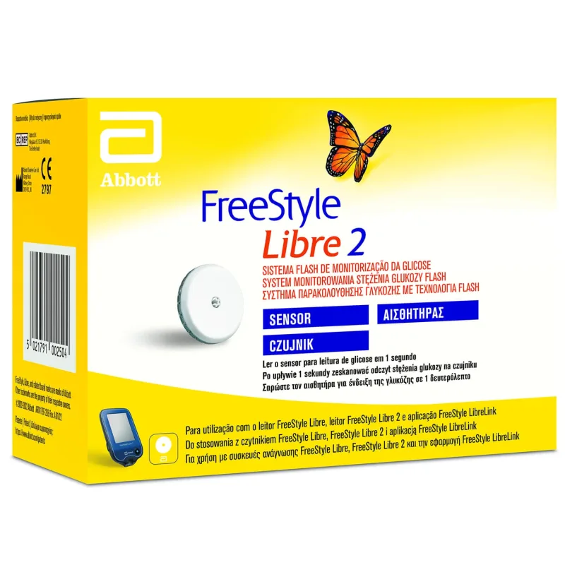 FreeStyle Libre 2, sistem de monitorizare a glucozei, senzor — preț și oferte