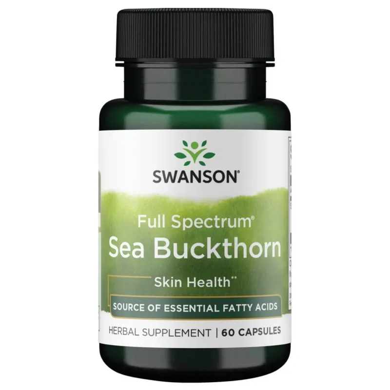 Swanson Full Spectrum Sea Buckthorn, buckthorn de mare, 60 capsule — preț și oferte