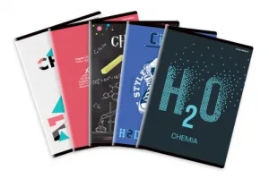 Caiet de chimie A5 grilă 60 foi mix