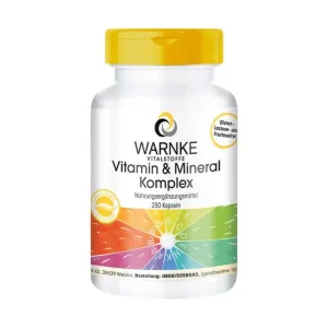 Complex de vitamine și minerale Capsule 250 Capsule
