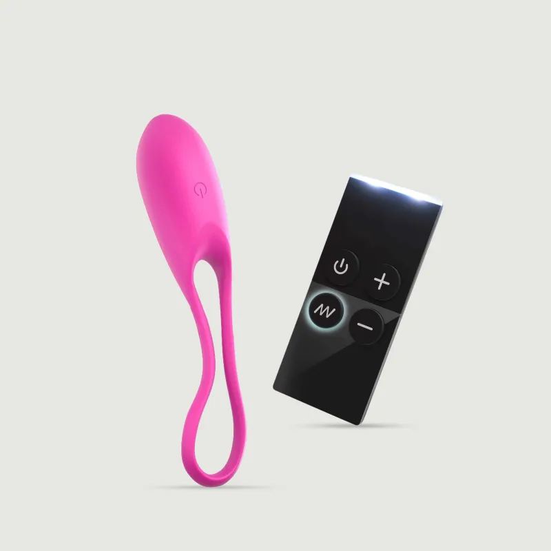 Feel Love Vibrator cu telecomandă din silicon premium - roz — preț și oferte
