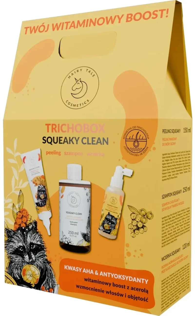 Hairy Tale Trichobox Set Squeaky Clean Peeling 150 ml + ... — preț și oferte