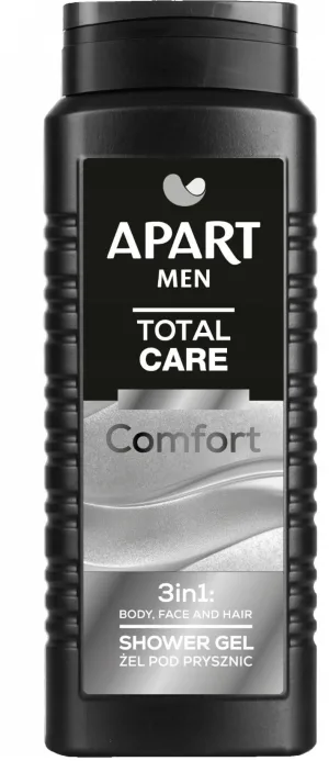 APART MEN Total Care Comfort Gel de duș 3in1 500ml