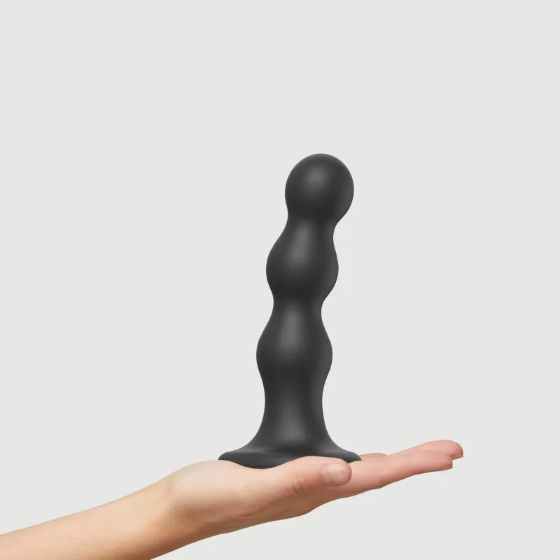Plug Balls Dildo mare premium din silicon cu ventuză - negru — preț și oferte