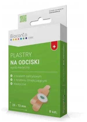 BIOCANTO CARE Plasturi pentru corni 8 buc.