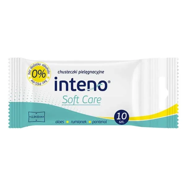 INTENO Soft Care, șervețele de îngrijire, 10 buc. — preț și oferte