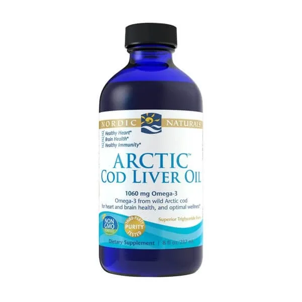 Arctic Cod Liver Oil 1060 mg fără aromă, lichid, 237 ml — preț și oferte