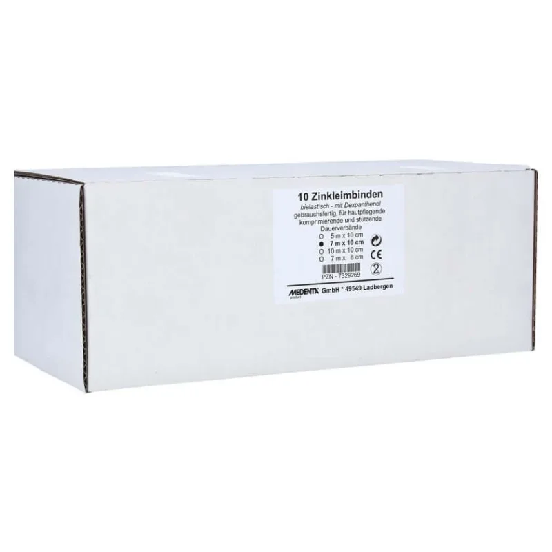Bandaj adeziv din zinc 10 cmx7 m 10 buc — preț și oferte