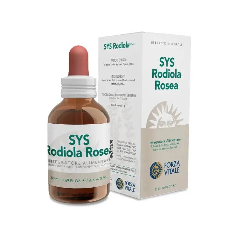 Sys Rhodiola rosea picături 50 ml – supliment alimentar pentru starea de spirit — preț și oferte