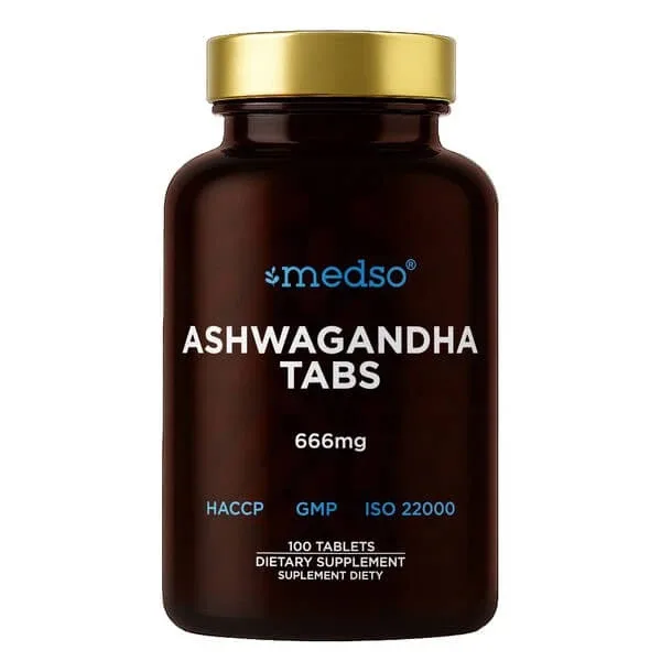 Medso Ashwagandha Tabs 666 mg, comprimate, 100 buc. — preț și oferte