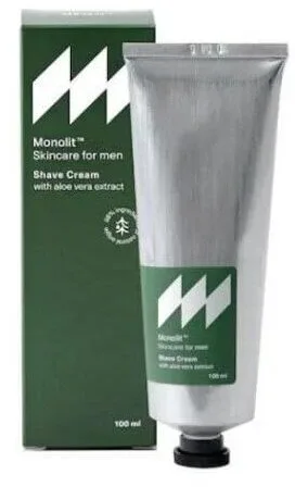 Cremă de ras Monolith cu extract de aloe vera 100 ml — preț și oferte