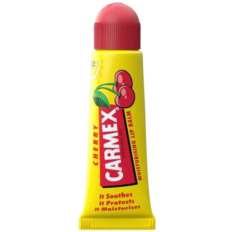 Carmex Cherry - balsam de buze cu SPF 15, aromă de cireșe, 10 g — preț și oferte