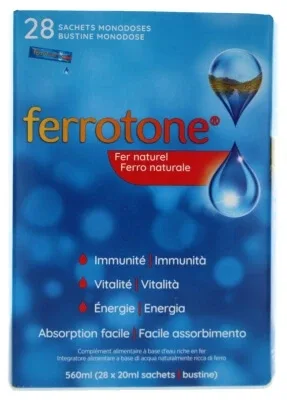 Ferrotone Fer Natural 28 de pliculețe — preț și oferte