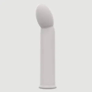 Vibrator din silicon Nude Aulora pentru punctul G – Gri