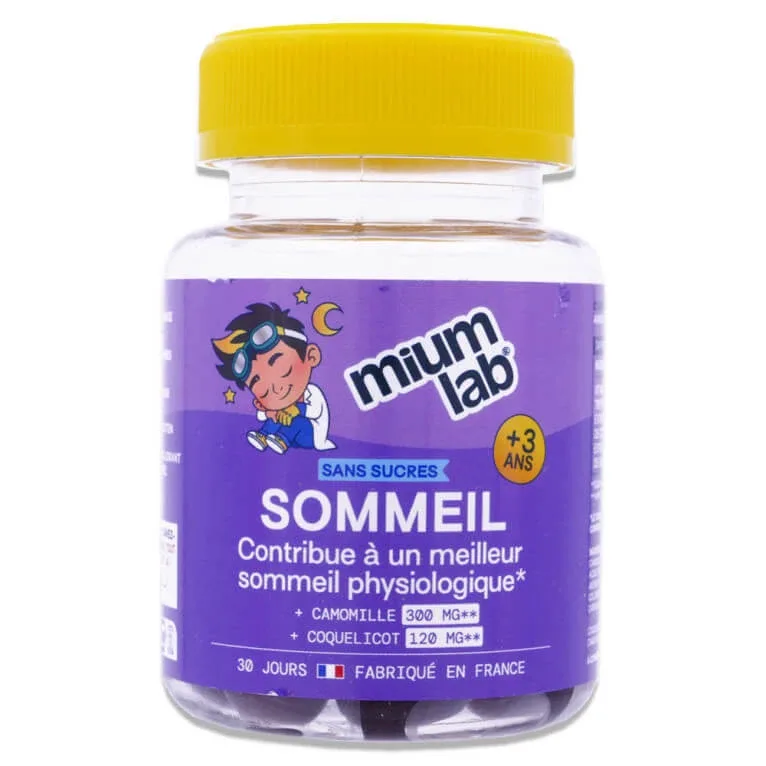 MIUM LAB +3 ANI SOMN FĂRĂ ZAHĂR 30 DE JELUȚI — preț și oferte