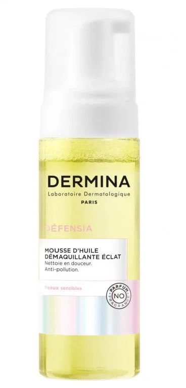 DERMINA DEFENSIA SPUMĂ DEMACHIAJ PE BAZĂ DE ULEI 150 ML — preț și oferte