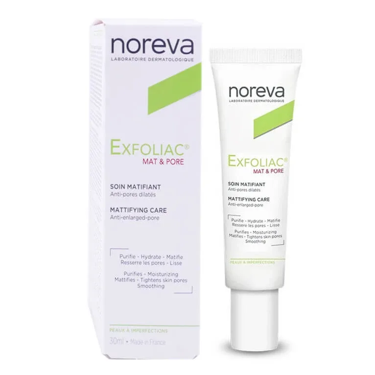 NOREVA EXFOLIAC MAT & PORE – Tratament matifiant 30 ml — preț și oferte