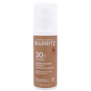 BIARRITZ CREMĂ DE PROTECȚIE SOLARĂ CU NUANȚĂ SPF30 02 BEIGE 50ML
