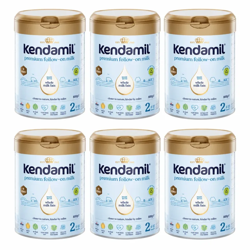 Kendamil Premium 2 HMO+ (6x800g) — preț și oferte