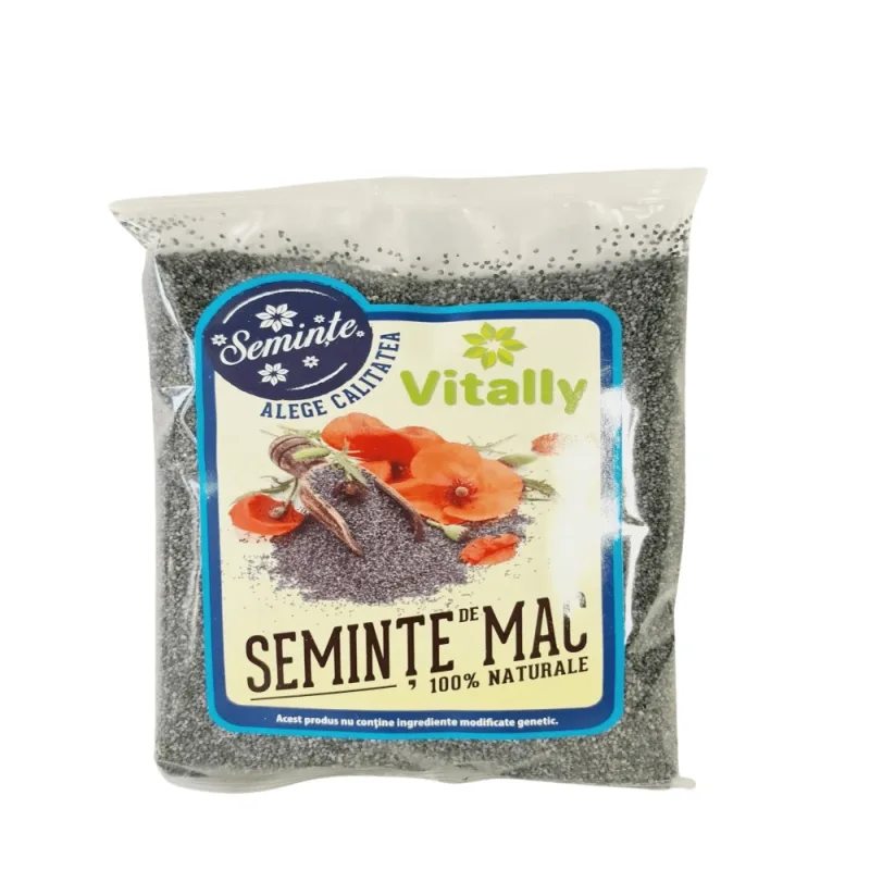 Seminte de mac, 250 g, Vitally — preț și oferte