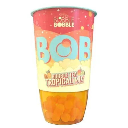 Bautura pe baza de ceai, Tropical Mix, 360 ml, BOB Bubble tea — preț și oferte