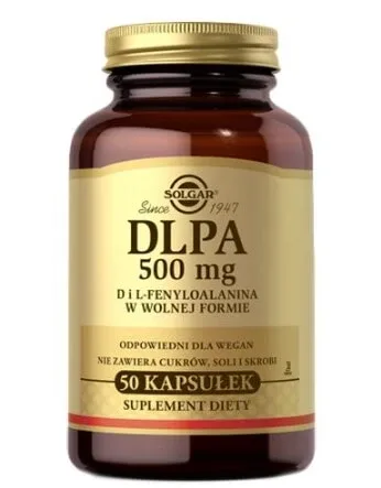 Solgar, DLPA 500mg, 50 capsule — preț și oferte