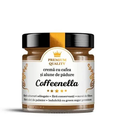 Crema cu cafea si alune de padure, Coffeenella, 250 g, Secretele Ramonei Laboratoarele Remedia — preț și oferte