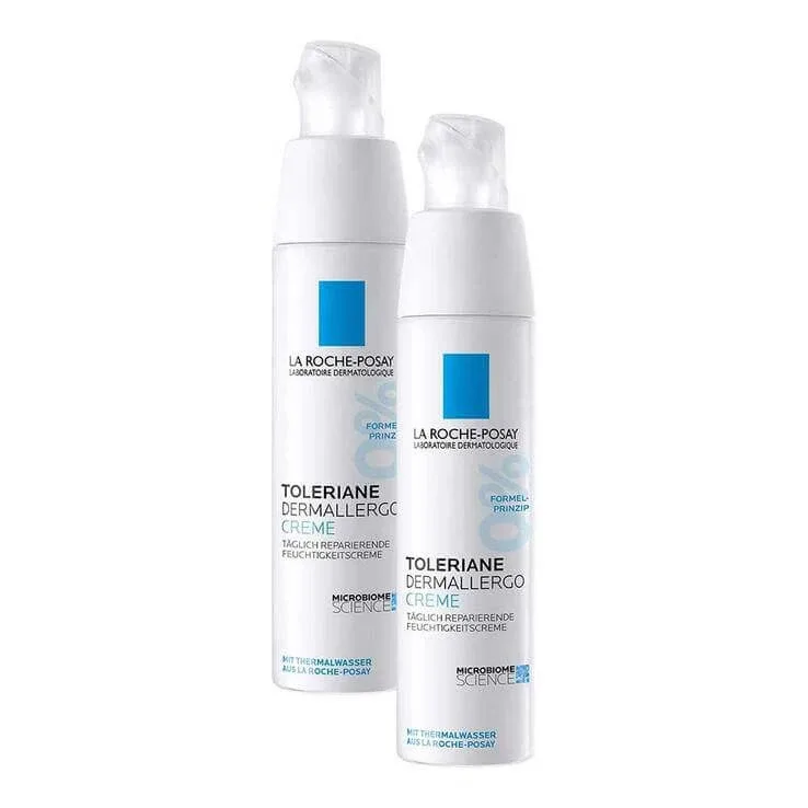La Roche Posay Toleriane Dermallergo Cremă, 2x40 ml cremă — preț și oferte