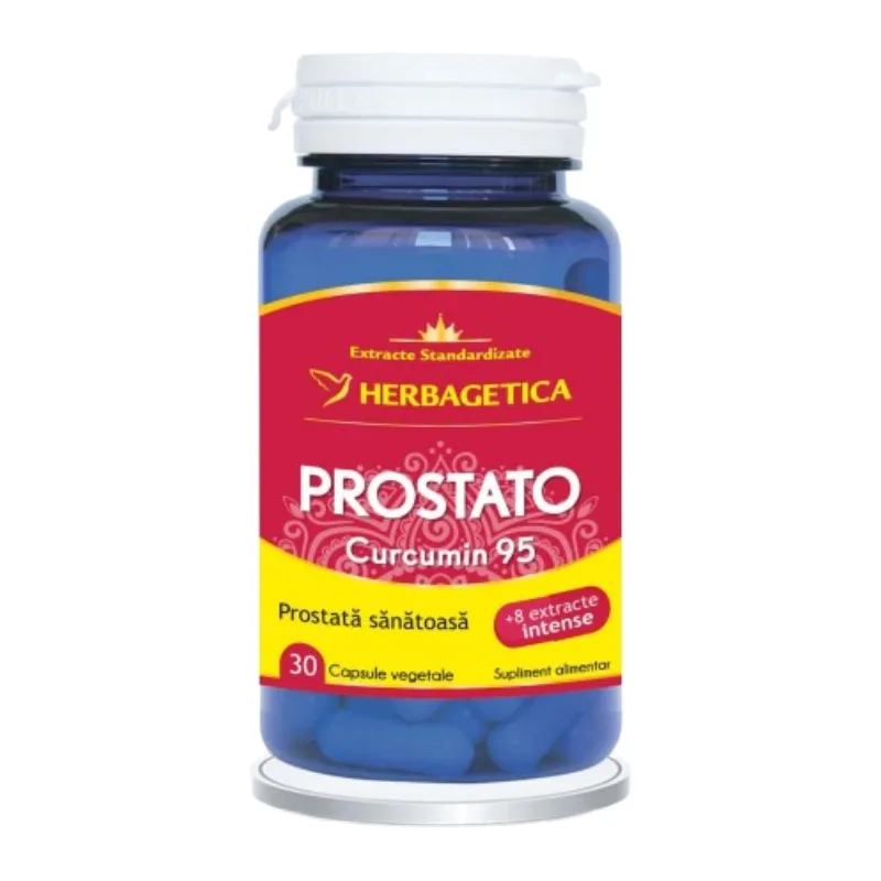 Prostato Curcumin95, 30 capsule, Herbagetica — preț și oferte
