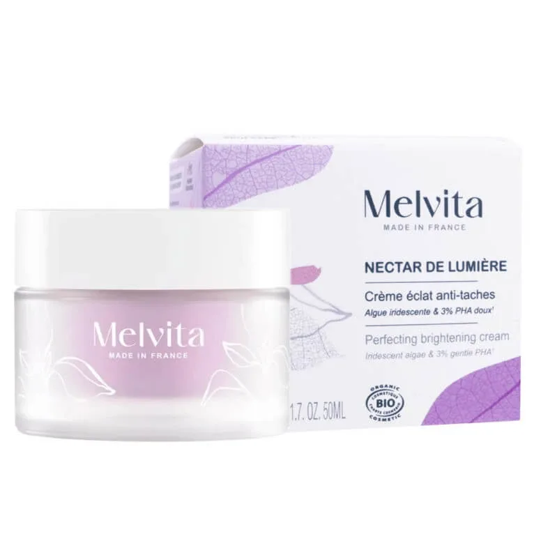 MELVITA BIO CREMĂ PENTRU STRĂLUCIRE ȘI ÎMPOTRIVA PETELOR 50 ML — preț și oferte
