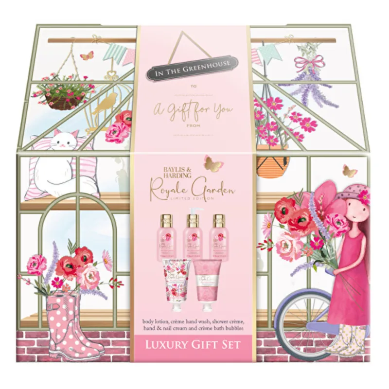 Set de îngrijire pentru corp și mâini Royale Garden, 5 piese, Baylis & Harding — preț și oferte