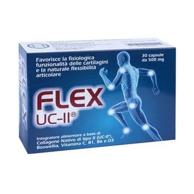 Flex uc ii 30 500 mg capsule — preț și oferte