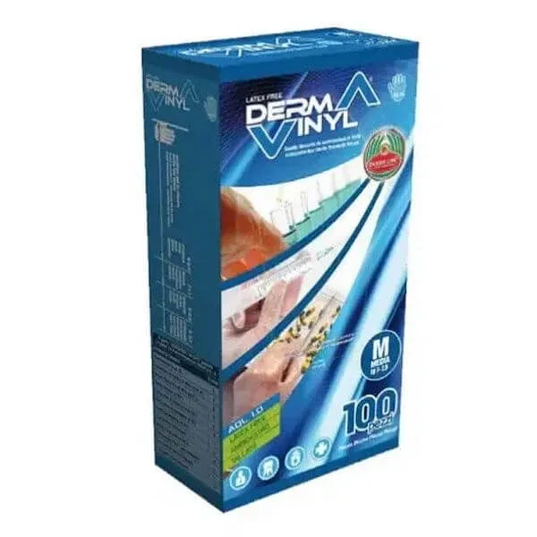 Dermavinyl fără pulbere dimensiune S 100 mănuși — preț și oferte