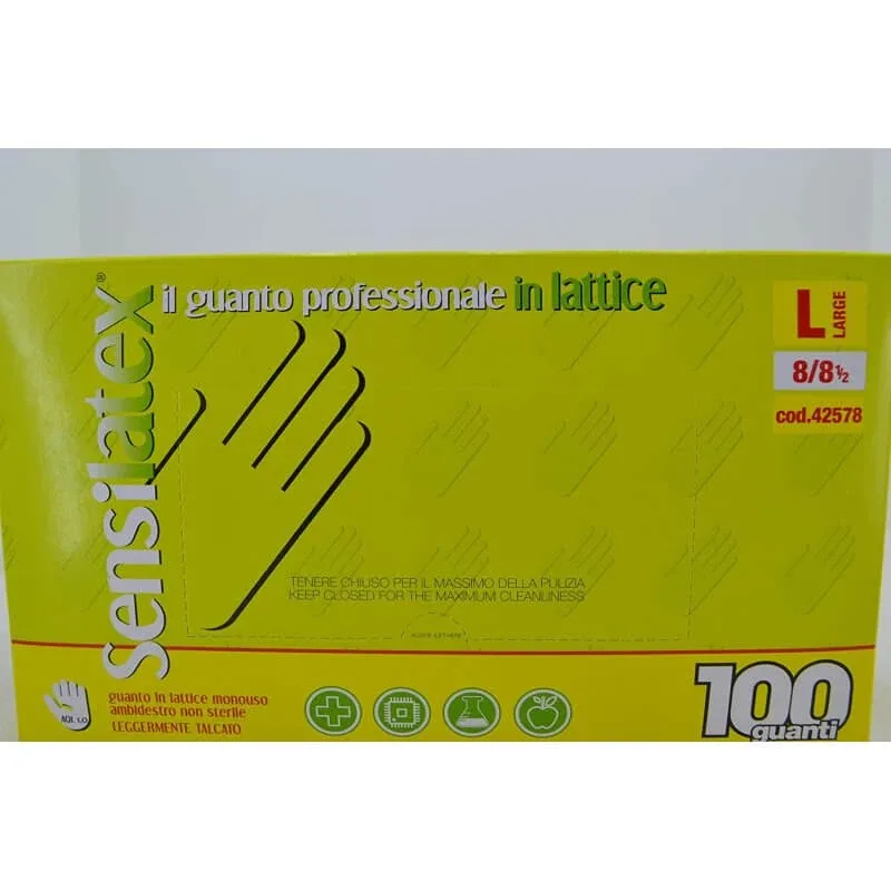 Mănuși SENSILATEX® mărimea L BERICAH 100 — preț și oferte