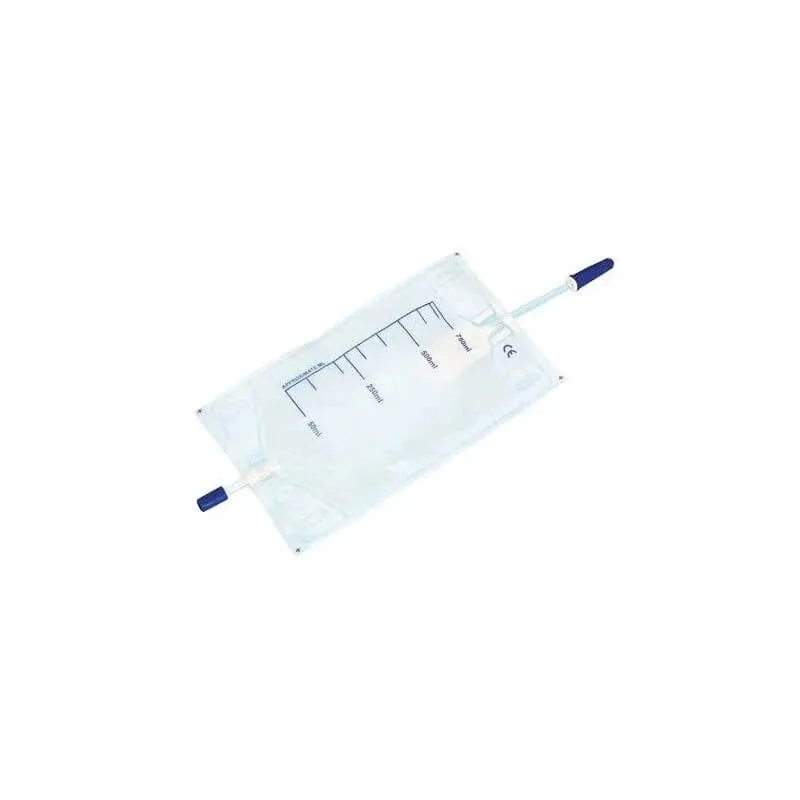 Pungă de urină pentru picior, cu tub de 35 cm, 750 ml — preț și oferte