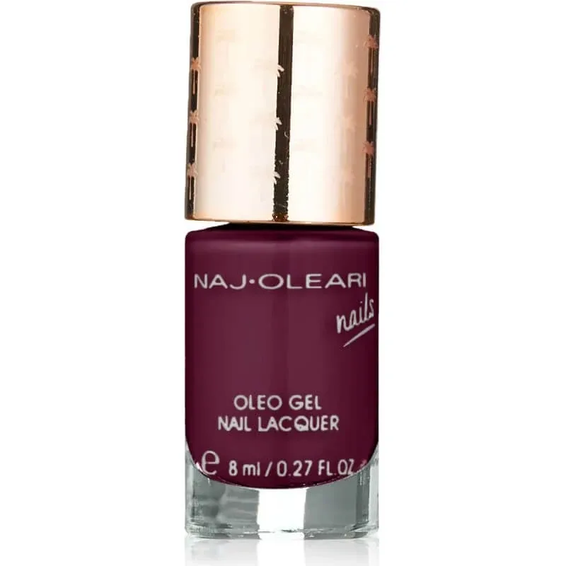 Naj Oleari Oleo gel nail lacquer – lac de unghii cu efect de gel nr. 18 – suc de afine — preț și oferte