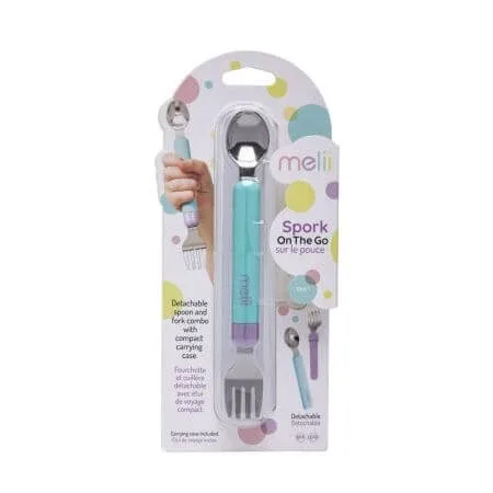 Set lingurita si furculita, Blue & Purple, Melii — preț și oferte