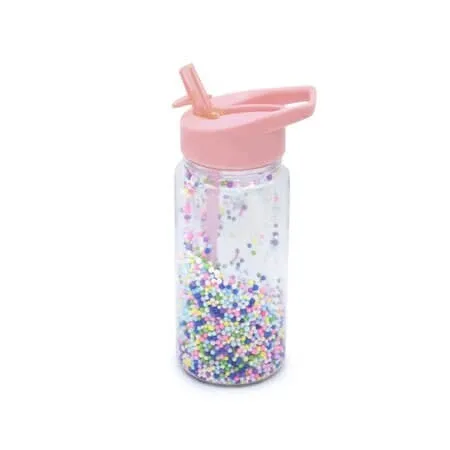 Sticla de apa cu pereti dubli si bile din spuma, Roz, 300 ml, Melii — preț și oferte