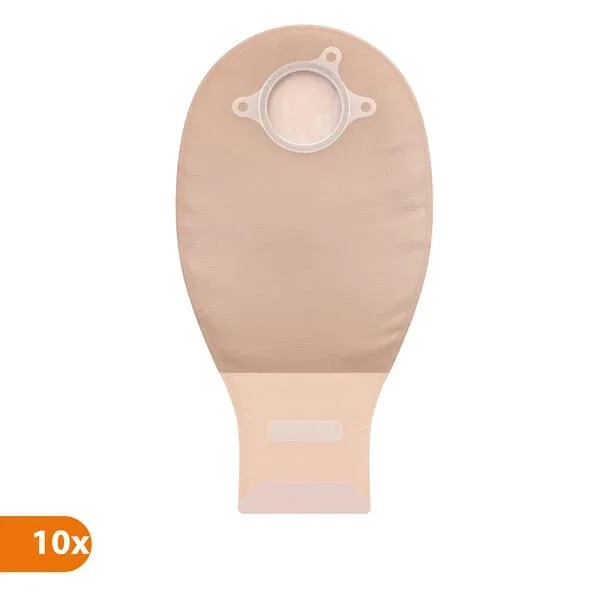 Natura+, pungă stoma cu filtru, 70 mm, bej cu fereastră, 10 buc. — preț și oferte