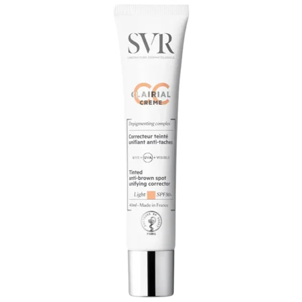 SVR CLAIRIAL CC CREMA SPF50 LIGHT 40ML — preț și oferte