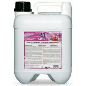 PET PROFESSIONAL SANIBOX CANISTER DETERGENT CONCENTRAT ZMEURĂ ȘI AFINE 5 L