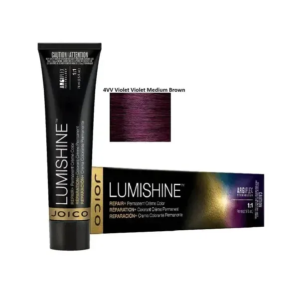 Vopsea de par permanenta Joico Lumishine Permanent Creme 4VV 74ml — preț și oferte